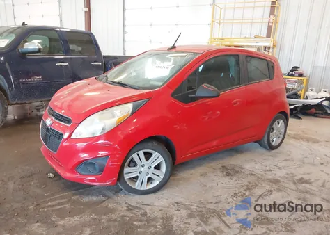 2013 Chevrolet Spark Ls Auto из США, поврежденный, VIN KL8CB6S96DC510579